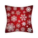 Axyaa Merry Christmas Print Sofa Cushion Decoration Pillowcase