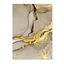 Axyaa Beige Golden Marble Abstract Wall Art Posters Luxury Canvas Print