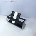 Acrylic Remote Control Organizer Holder Rack by Axyaa - Clear Display Box