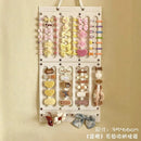 Axyaa Hair Bows & Jewelry Organizer Wall Hanging - Space Saving Accessory Holder