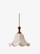 Axyaa French Vintage Fabric Pendant Light for Modern Ceiling Chandelier