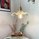 Axyaa Nordic Glass Chandelier LED Pendant Lamp, Modern Art Hanging Light