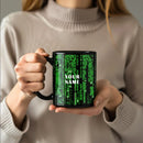 Axyaa Black Ceramic Coffee Mug for Science Fiction Movie Lovers and Office Tea Cup