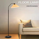 Axyaa Minimalist Pleated LED Floor Lamp - Energy-Saving Corner Light