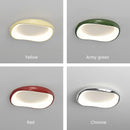 Axyaa Circle LED Ceiling Lamp: Dimmable Full Spectrum Light for Home Decor