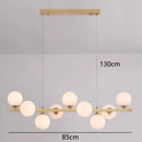 Axyaa Modern Pendant Chandeliers for Living Room, LED Hanging Light for Indoor Lighting