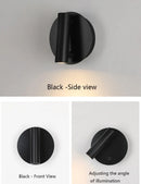 Axyaa Adjustable LED Wall Reading Lamp with Switch, Modern Spotlight Wall Sconce