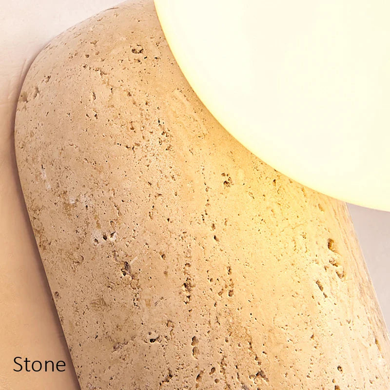 Axyaa Nordic LED Wall Sconce for Bedroom, Staircase, Bathroom - Minimalist Japanese Design