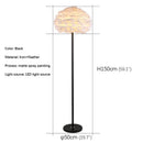 Axyaa Nordic Feather Floor Lamp LED Standing Light for Living Room & Bedroom