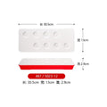 Axyaa Double Color Red White Round Banquet Tableware Hot Pot Dish