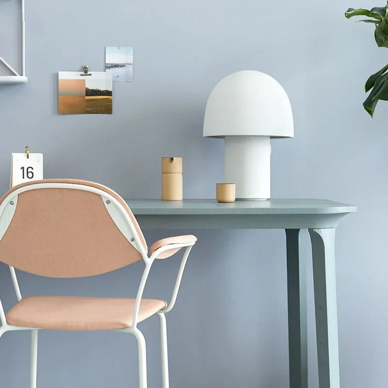Axyaa Nordic Mushroom Desk Lamp: Stylish Table Light for Home Decor and Study