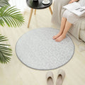 Axyaa Round Noctilucent Carpet for Living Room Decor and Kid Play Mat