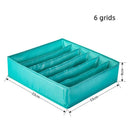 Axyaa Sock Bra Storage Box Organizer For Underwear Home Wardrobe Cabinet