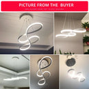 Axyaa Modern Nordic Chandelier for Dining Room and Living Room