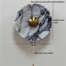 Axyaa LED Round Stone Wall Lamp for Bedroom Interior Lighting