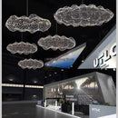 Axyaa Nordic Starry Sky Cloud Chandelier LED Ceiling Light