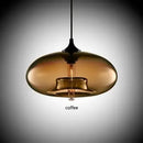 Axyaa Hanging Glass E27 Pendant Lamp for Modern Art Style Decor