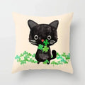 Axyaa Cartoon Animal Pillowcase: Office Car Seat Decor, Sofa Bedroom Cute Pillowcase