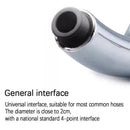 Axyaa Hand-Held Pressurized Shower Head - Water-Saving Nozzle