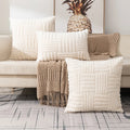 Geometric Square Pillow Cover 45x45cm by Axyaa - Decorative Home Decor