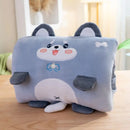 Axyaa Winter Hand Napping Pillow - Dual Use Cozy Winter Pillow