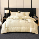 Axyaa Soft Fluffy Queen Size Comforter Duvet Insert, Thickened Warm Quilt for Autumn/Winter