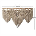 Axyaa Boho Macrame Wall Hanging Tapestry for Home Decor