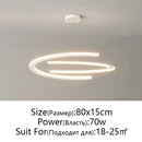 Axyaa Modern Luxury Chandelier for Living Room, Minimalist Nordic Ceiling Pendant Lamp