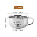Axyaa Capybara Mini Stainless Steel Cup with Handle