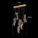 Axyaa Modern Dining Room Pendant Lights Chandeliers with LED Ceiling Lamp