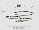 Axyaa Dining Room Ceiling Chandelier - Modern Hanging Pendant Light for Indoor Living Room Lighting