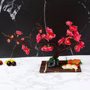Axya Sakura Sushi Boat Tray Dosh - Peach Blossom Decorative Flower Plants