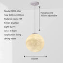Axyaa Moon Planet Pendant Light for Bedroom and Restaurant