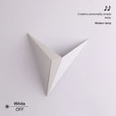 Axyaa Modern Iron Triangle LED Wall Lamp for Home Interior Decoration