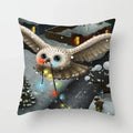 Axyaa Christmas Home Pillowcases Printed Bed Decoration Cushion Covers