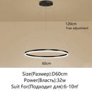 Axyaa Modern LED Pendant Chandelier for Living Room Restaurant Bedroom Lighting
