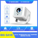 Axyaa Magcubic HY310X 4K WiFi6 Auto Focus Android 11 Projector for Full HD Home Cinema
