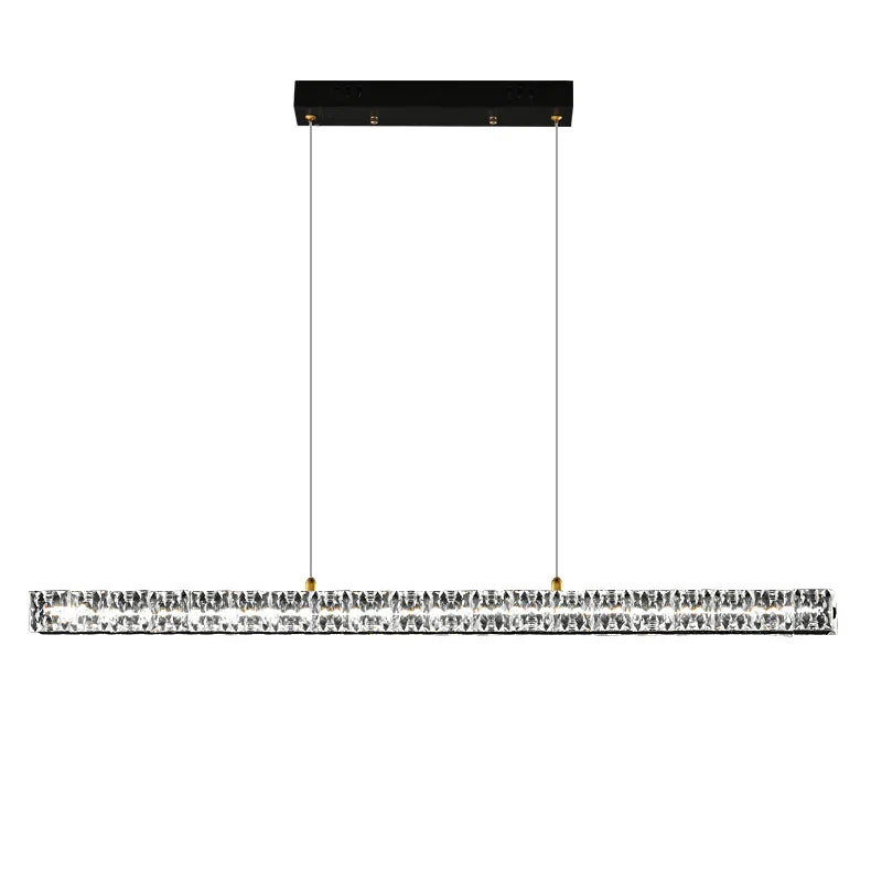 Axyaa Dining LED Chandelier - Elegant Italian Minimalist Style