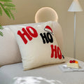 Axyaa Christmas Hat Velvet Chenille Pillowcase - 45x45cm