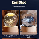 Axyaa Galaxy Planetary Projection Crystal Ball LED Night Light