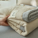 Axyaa Soy Fiber Double-Layer Summer Quilt Set - Breathable & Washable