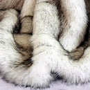 Axyaa Luxury Fox Fur Blanket: Soft & Fluffy Faux Fur Throws for Sofa Bed