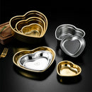 Axyaa Heart-shaped Snack Tray: Creative Dessert & Fruit Plate Storage Solution