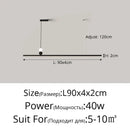 Axyaa French Wind Black LED Pendant Light for Bedroom, Living Room, and Restaurant