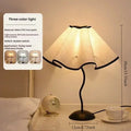 Axyaa Nordic LED Table Lamp for Bedroom Living Room Bedside Retro Bar Coffee Dining Night Light