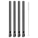 Axyaa Stainless Steel Straw Set for Bubble Tea & Smoothies