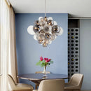 Axyaa Glass Ball Chandelier for Home Decor Fixture