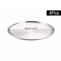 Axyaa Stainless Steel Dining Tray Set