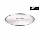 Axyaa Stainless Steel Dining Tray Set
