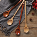 Axyaa Wooden Korean Cooking Mixing Spoon Kitchen Utensil Set Home Cooking Tools